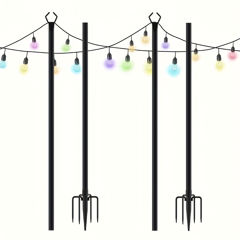6/4/2 Pack 8.9Ft Heavy Duty Me - Christmas Lights Outdoor reseña y precio