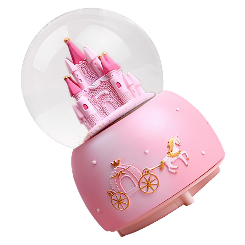 1Pcs Music Snow Globe Desktop  - Snow Globe Musical reseña y precio