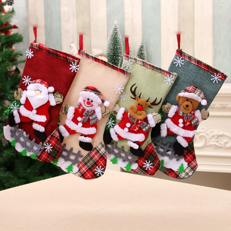 31cm Large Christmas Stockings - Christmas Stocking Hanging reseña y precio