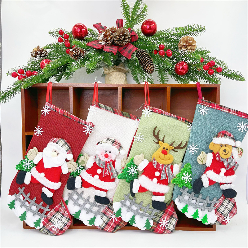 31cm Large Christmas Stockings - Christmas Stocking Hanging reseña y precio