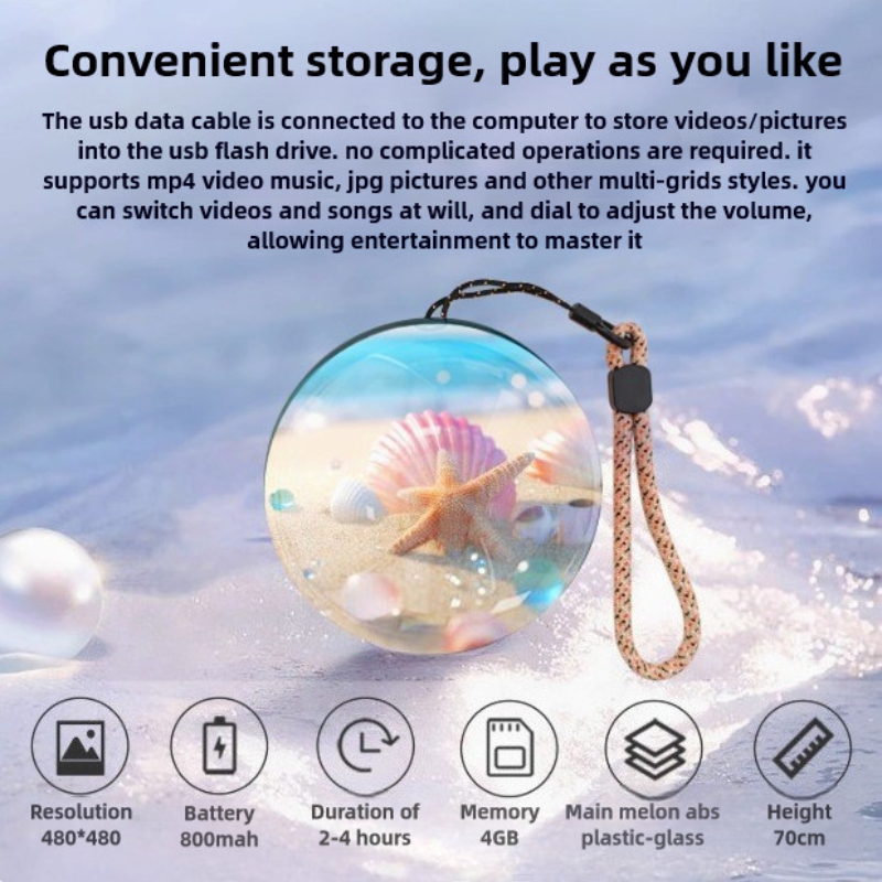New Crystal Ball Decorative Ba - Snow Globe Musical reseña y precio