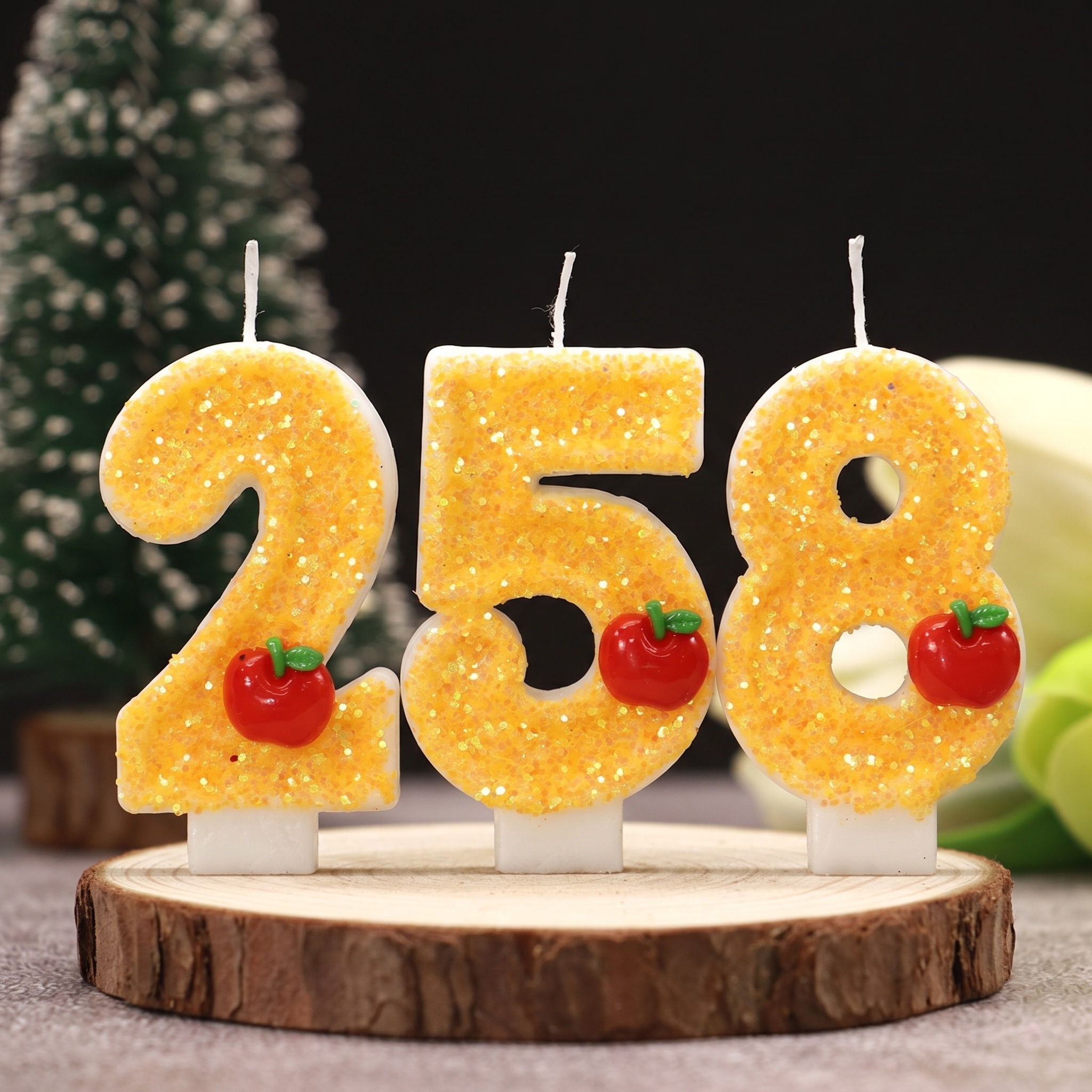 Red Apple Fresh Yellow Digital - Holiday Candle Set reseña y precio
