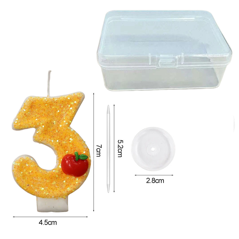 Red Apple Fresh Yellow Digital - Holiday Candle Set reseña y precio