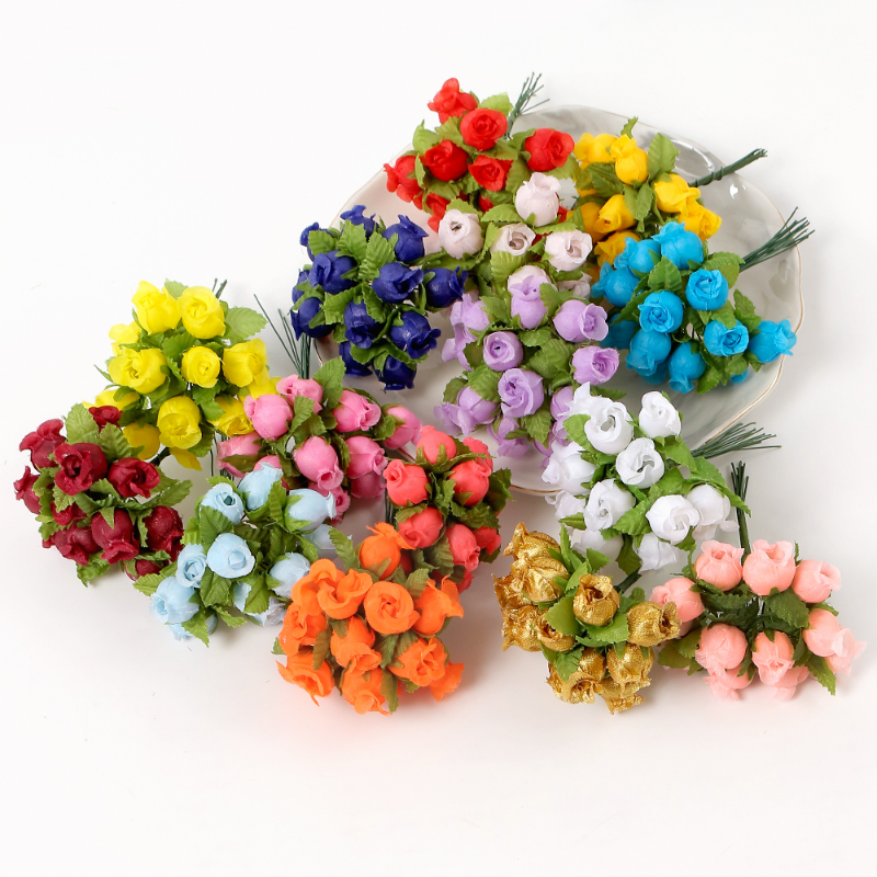 12/36/72/144PCS Rose Artificia - Christmas Wreath Fake reseña y precio