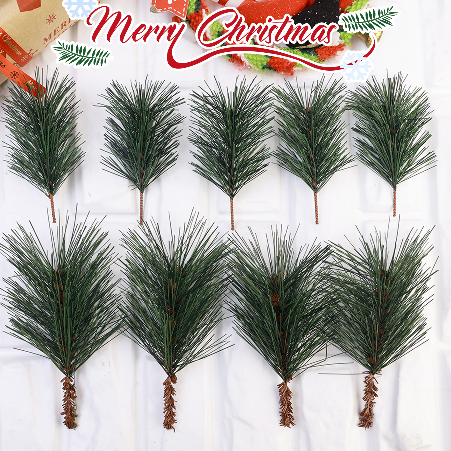 Fake Tree Leaves Branches Arti - Christmas Wreath Fake reseña y precio