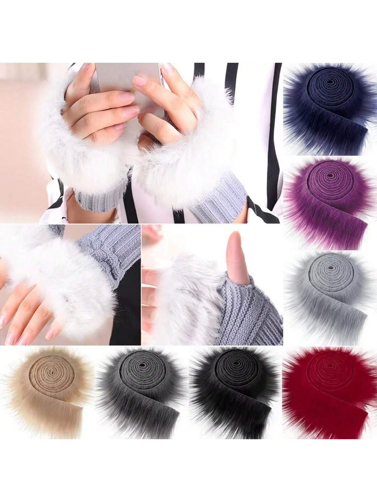 Faux Fur Fabric Costume Soft A - Christmas Tree Artificial reseña y precio