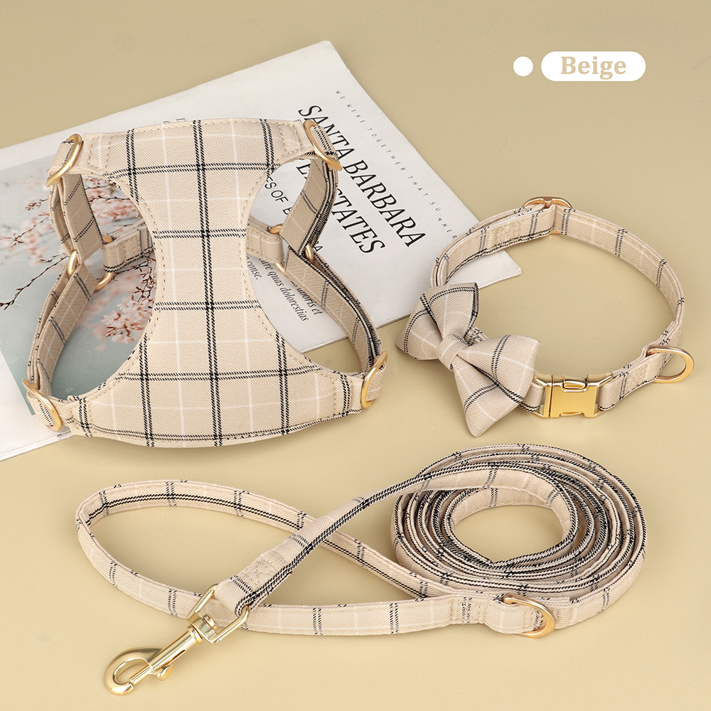 3pcs/set Dog Collar Harness le - Christmas Throw Blanket reseña y precio