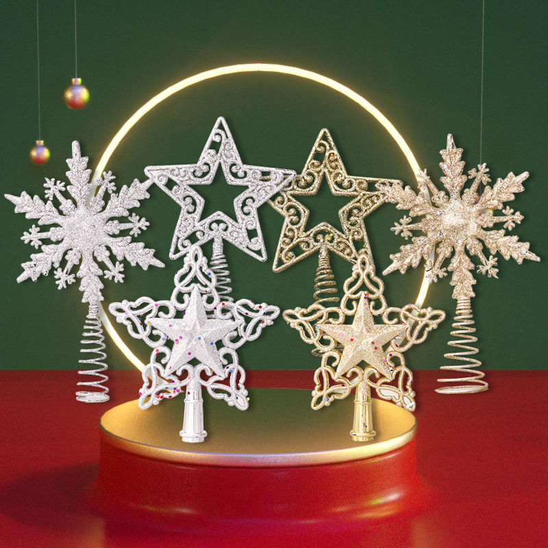 Christmas Tree Toppers Glitter - Star Tree Topper reseña y precio