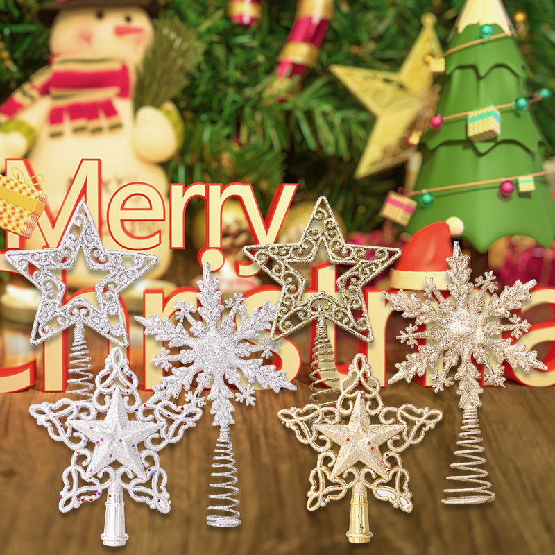 Christmas Tree Toppers Glitter - Star Tree Topper reseña y precio