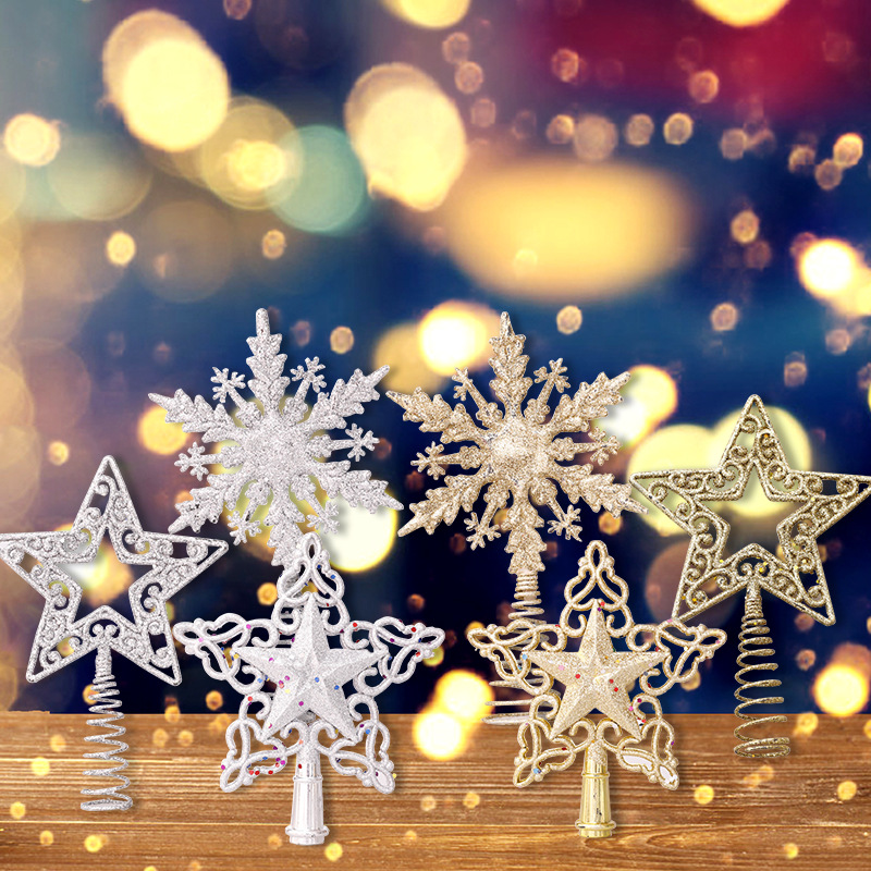 Christmas Tree Toppers Glitter - Star Tree Topper reseña y precio