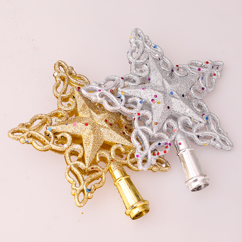Christmas Tree Toppers Glitter - Star Tree Topper reseña y precio
