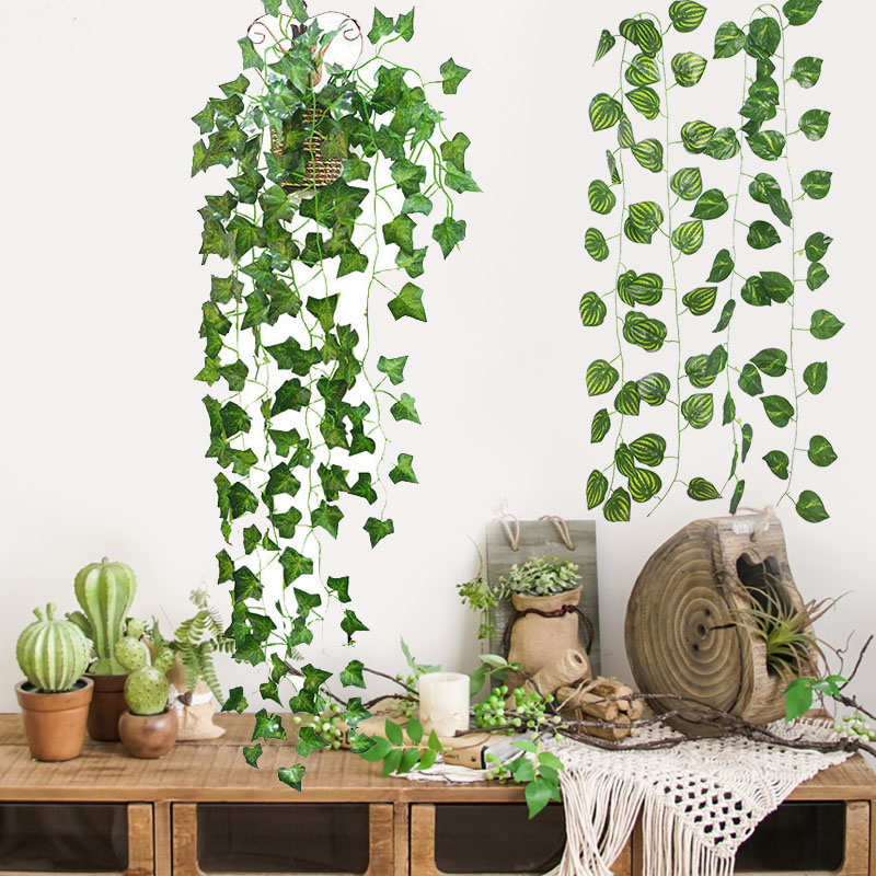 2.3m Silk Leaves Fake Creeper  - Led Fairy String Lights reseña y precio