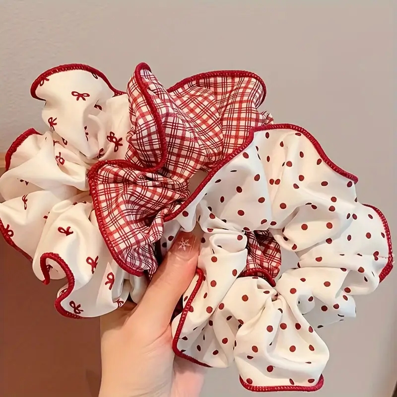 3 Pcs Sweet Red Dot Bowknot Pl - Christmas Throw Blanket reseña y precio