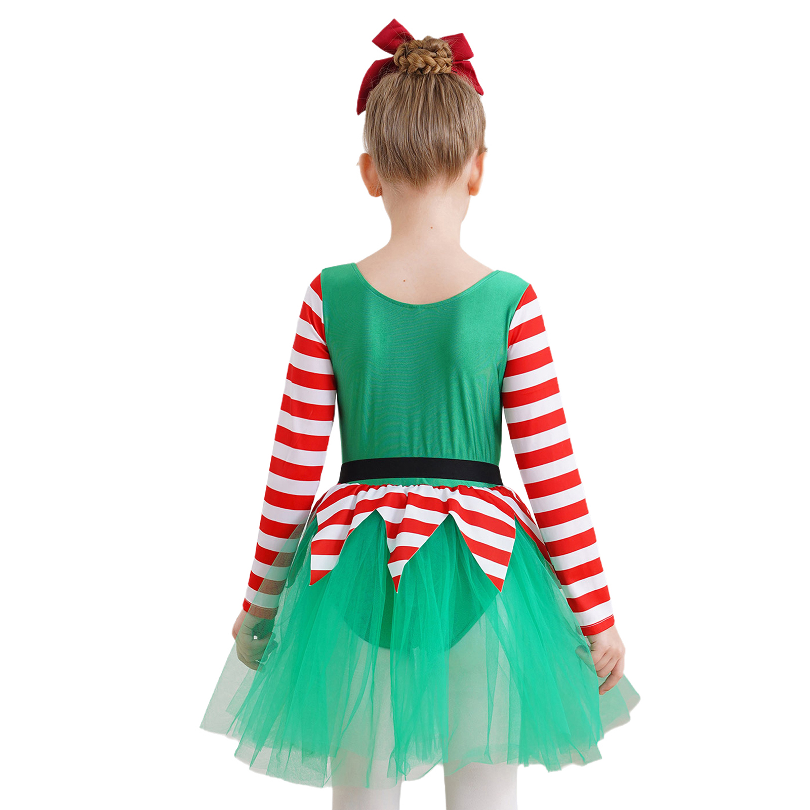 Princess Party Girls Santa Cla - Elf Costume Christmas reseña y precio