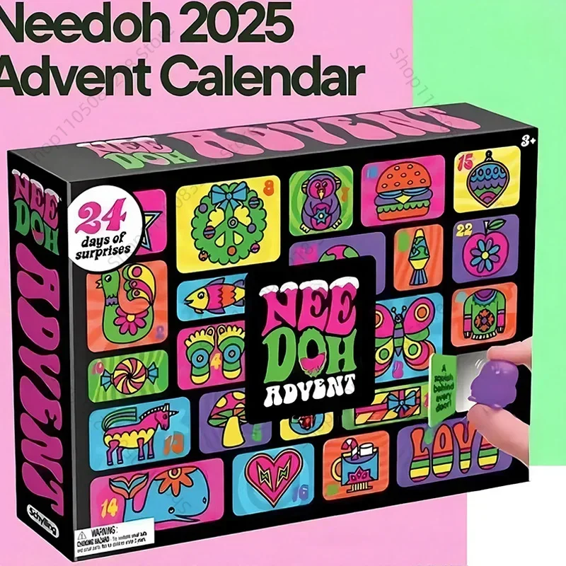 2025 NeeDoh Advent Calendar Gi - Advent Calendar Gift reseña y precio