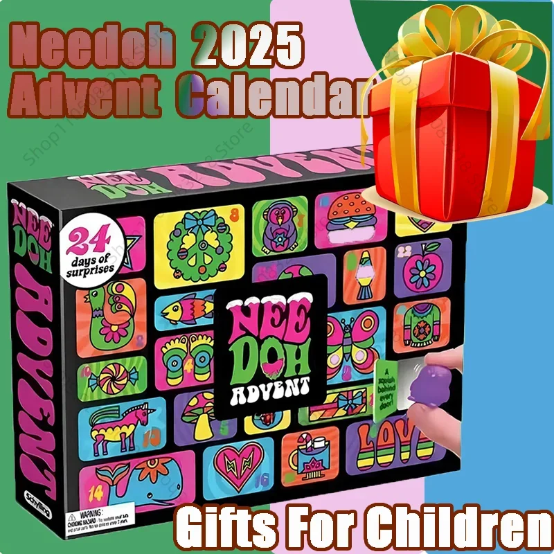 2025 NeeDoh Advent Calendar Gi - Advent Calendar Gift reseña y precio