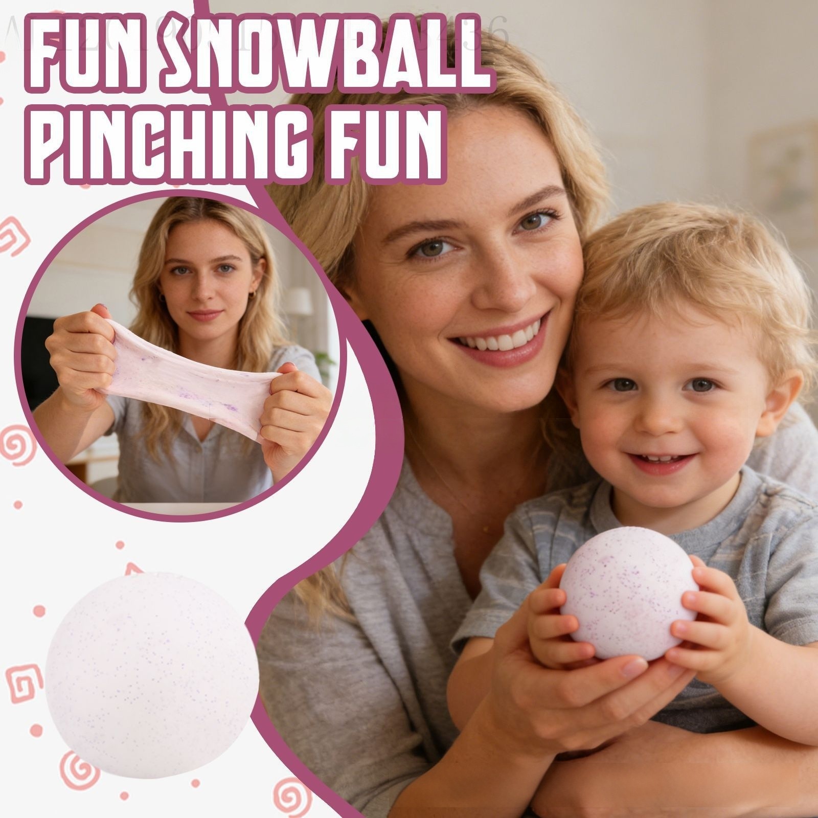 New Fun NeeDoh Snow Ball Crunc - Snow Globe Musical reseña y precio