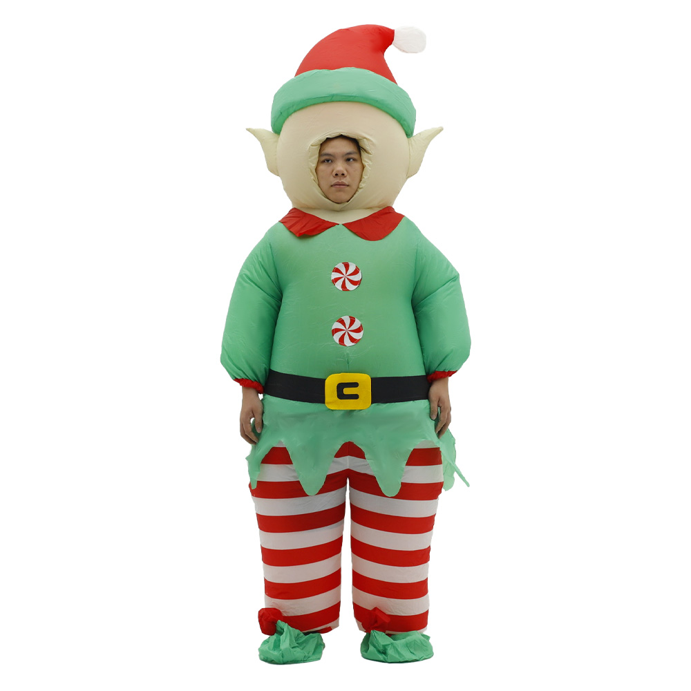 Christmas Elf Inflatable Costu - Elf Costume Christmas reseña y precio