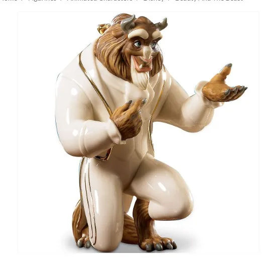 American Gilt Beauty And Beast - Nutcracker Figurine reseña y precio