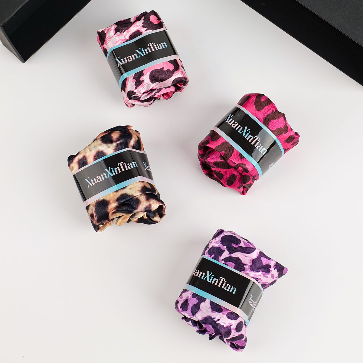 4PCS Mystery Hair Bonnet Gift  - Gift Box Wrap Set reseña y precio