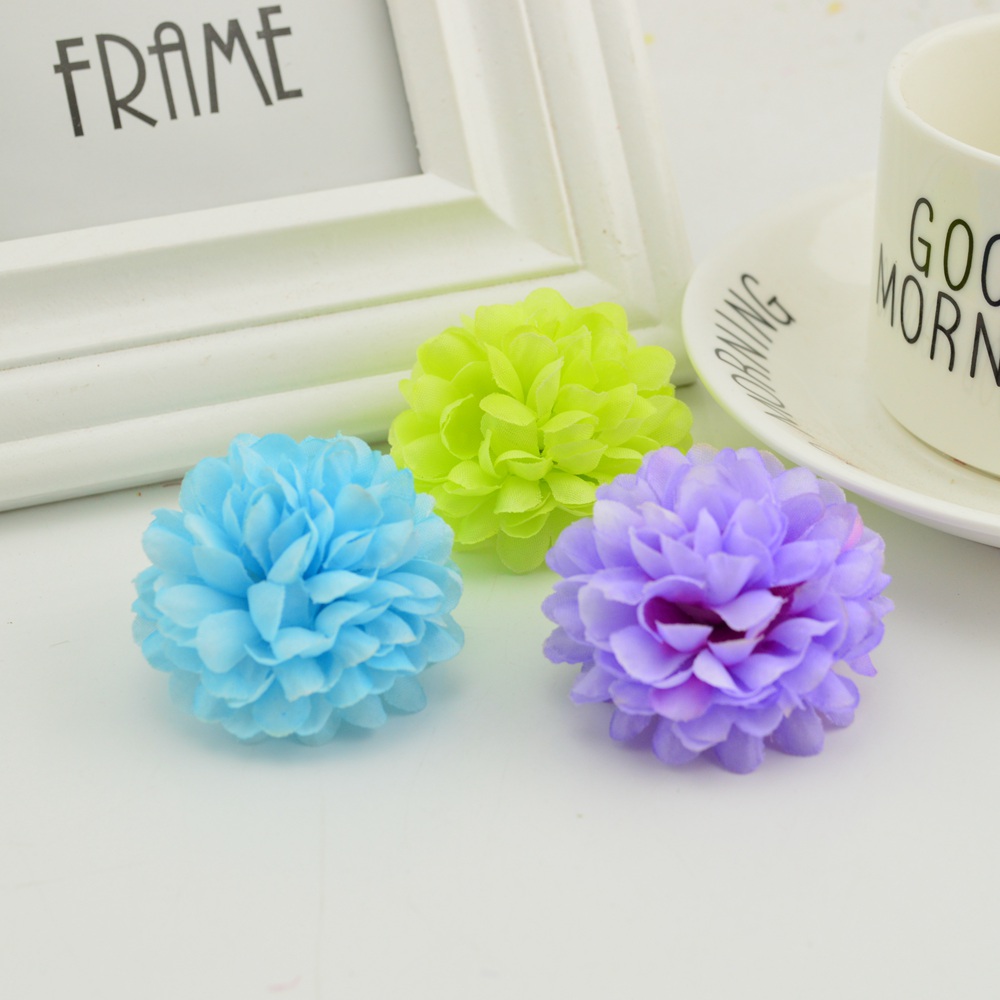 200PCS 5CM Silk Chrysanthemum  - Christmas Wreath Fake reseña y precio