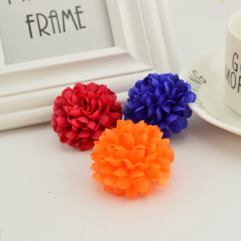 200PCS 5CM Silk Chrysanthemum  - Christmas Wreath Fake reseña y precio