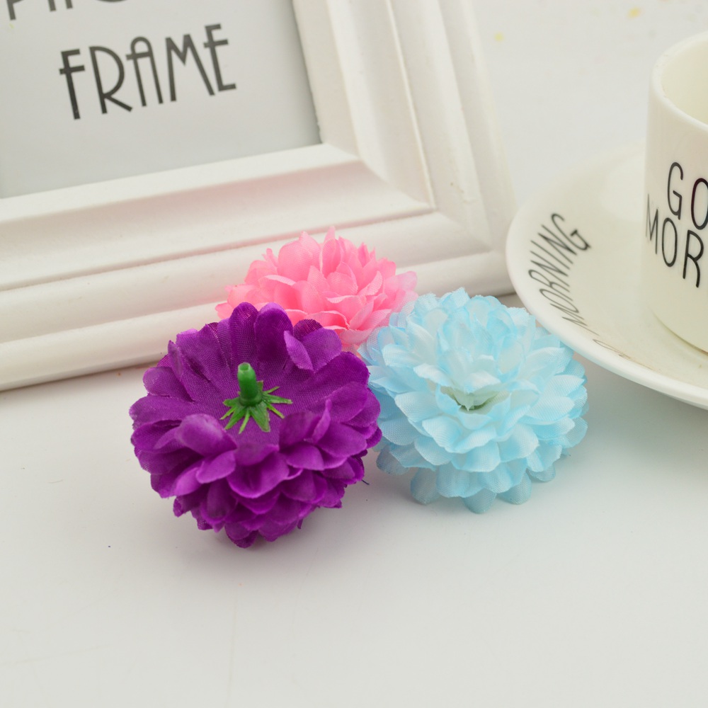 200PCS 5CM Silk Chrysanthemum  - Christmas Wreath Fake reseña y precio