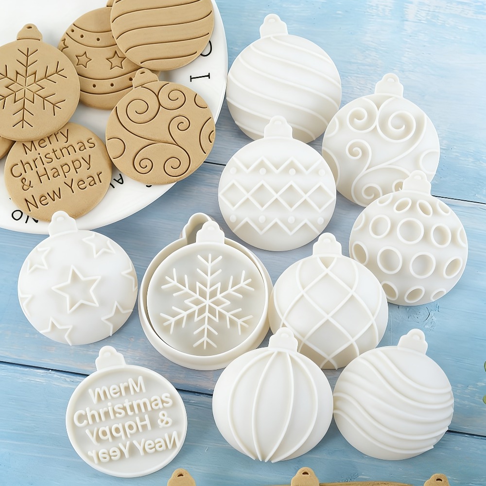 11Pcs Christmas Ornament Cooki - Ornament Ball Set reseña y precio