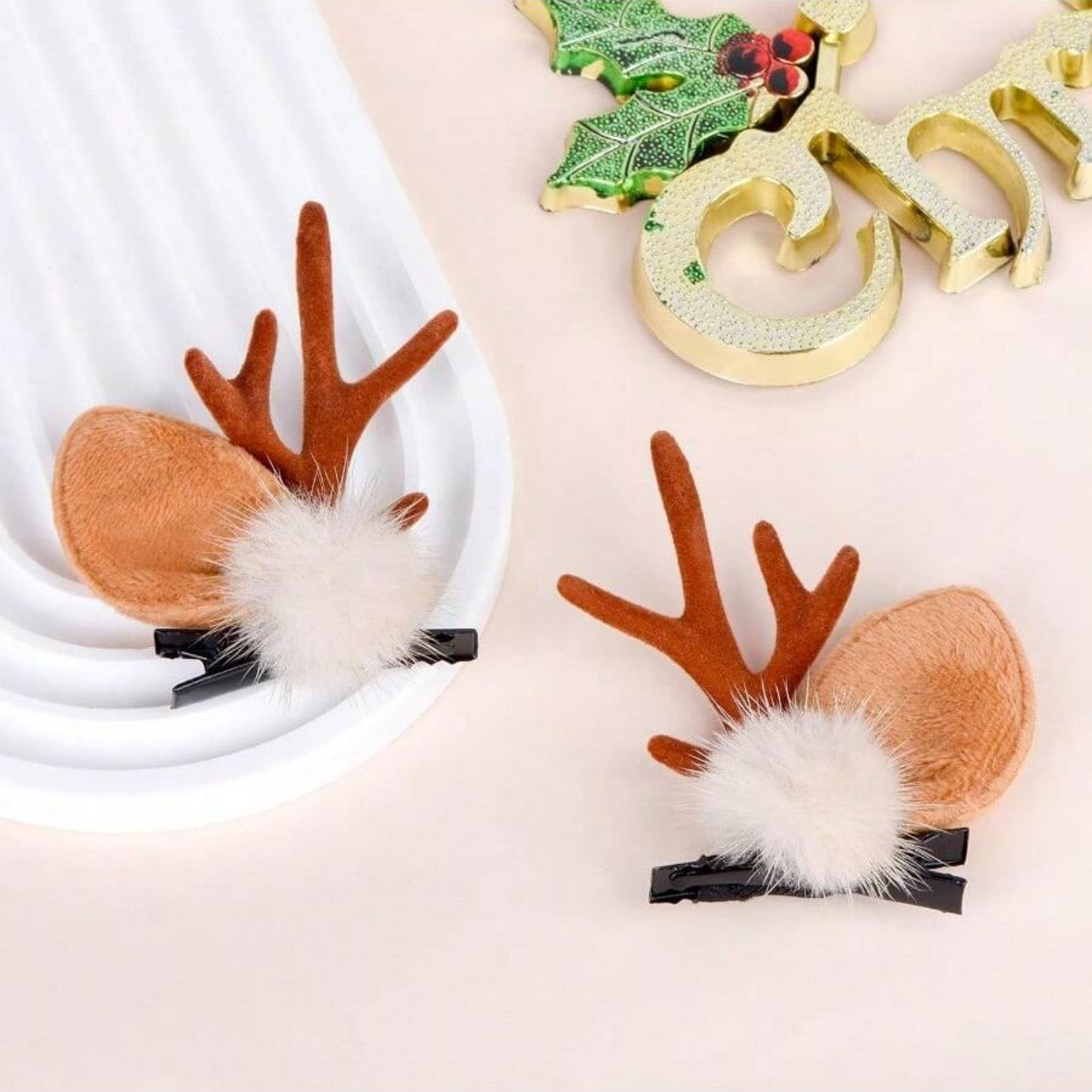 2pcs Christmas Reindeer Antler - Reindeer Antlers Headband reseña y precio