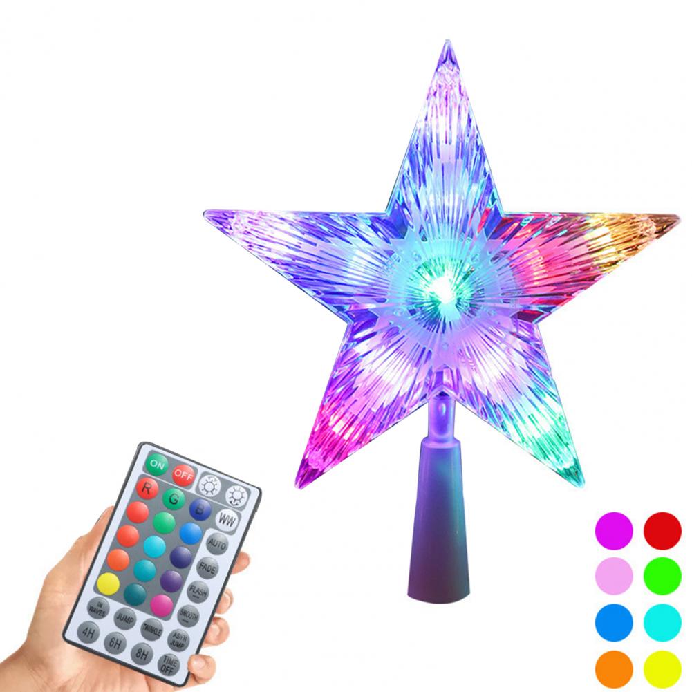 Christmas Star Tree Topper wit - Star Tree Topper reseña y precio