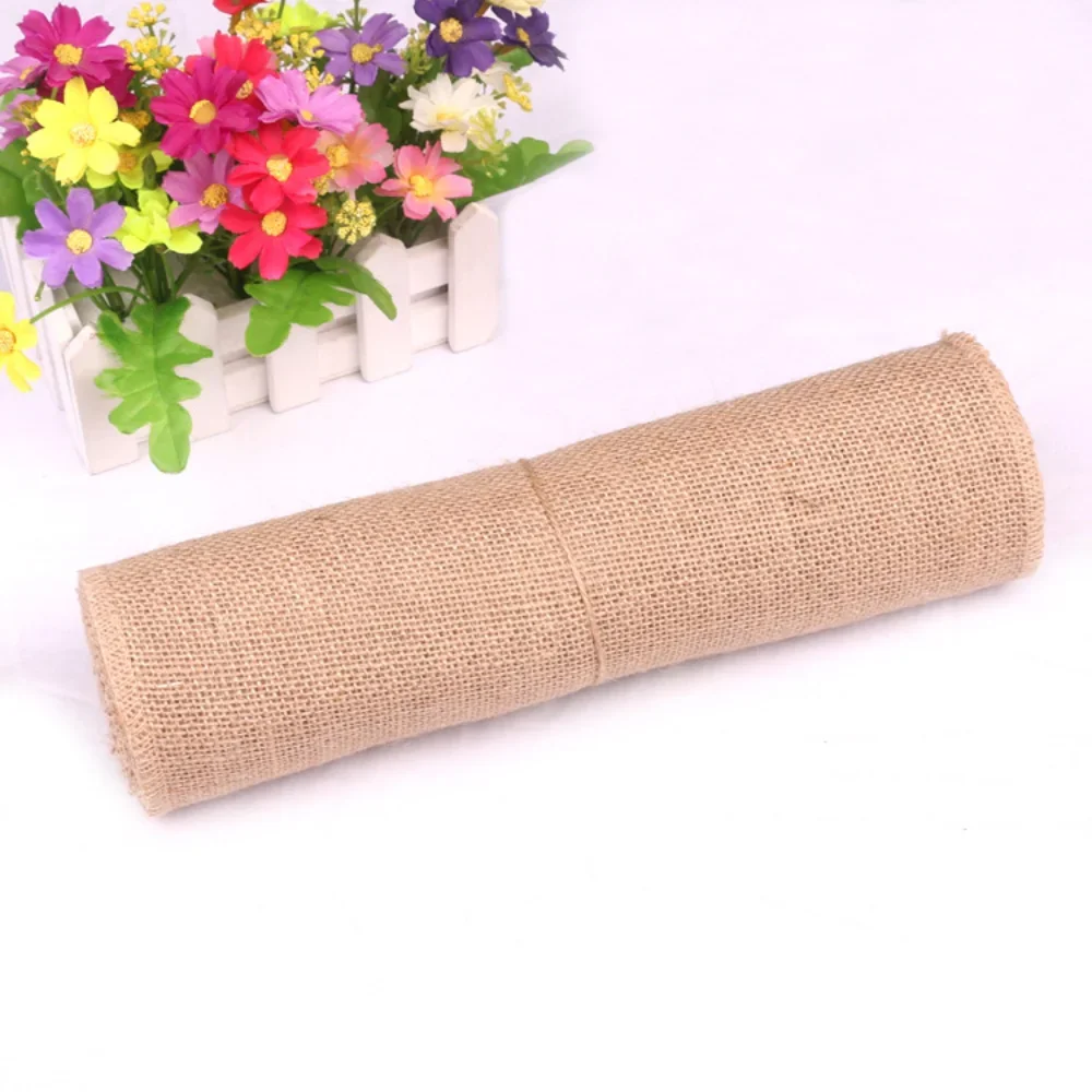 Natural Beige Burlap Roll 30cm - Christmas Table Runner reseña y precio