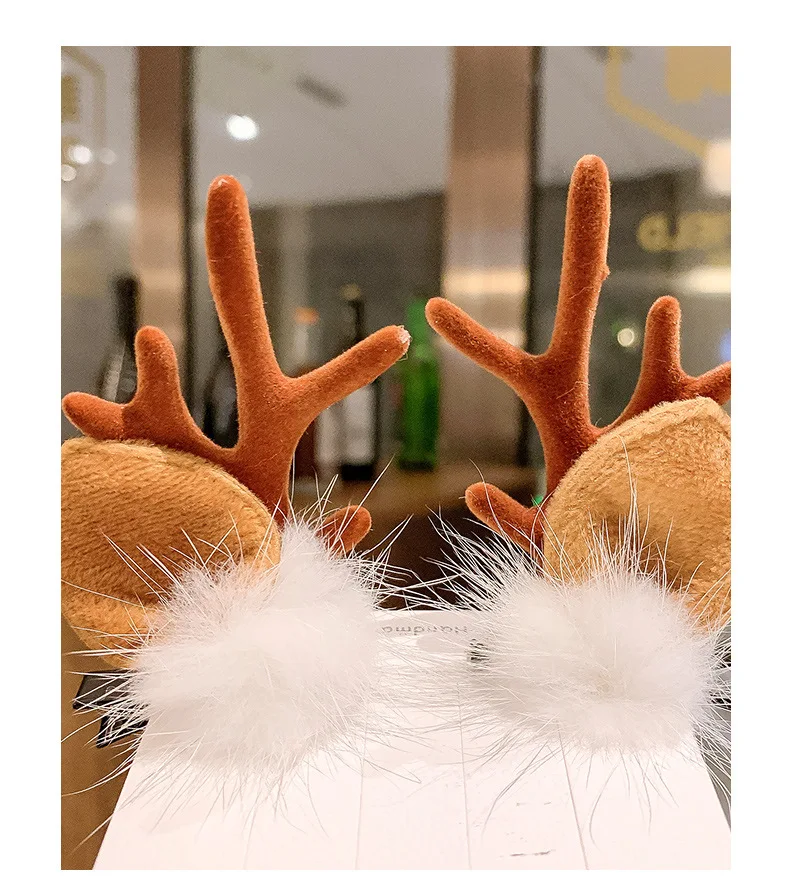 Christmas Headband Reindeer An - Reindeer Antlers Headband reseña y precio