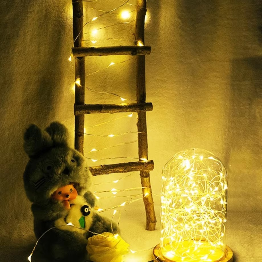 3PCS 5/10/20M Copper Wire LED  - Led Fairy String Lights reseña y precio