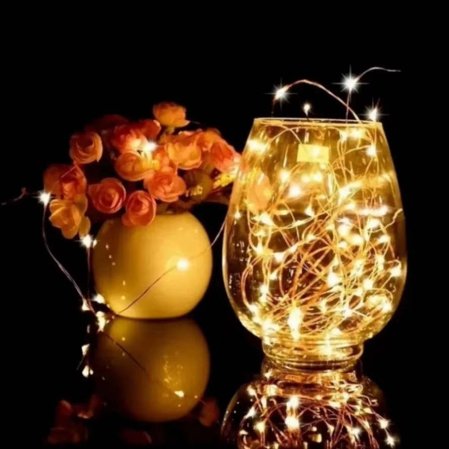 3PCS 5/10/20M Copper Wire LED  - Led Fairy String Lights reseña y precio