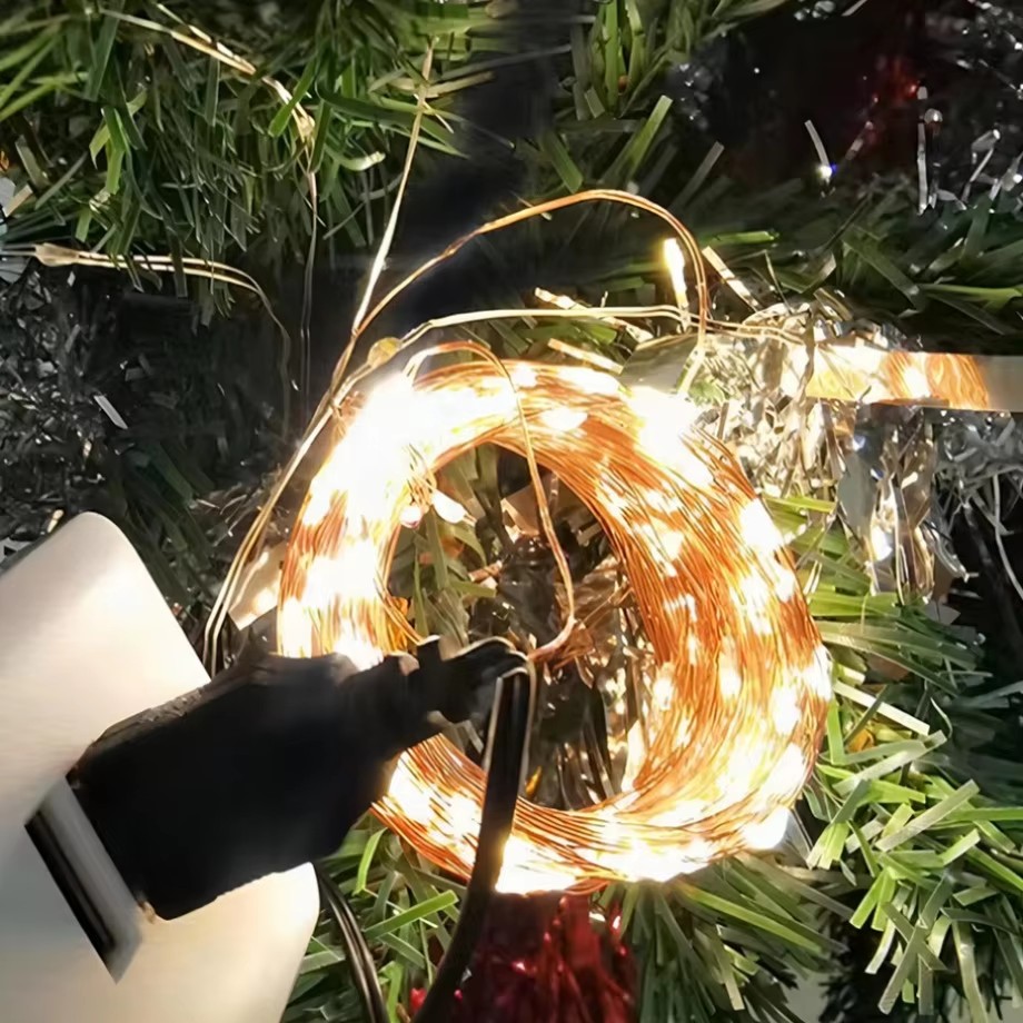 3PCS 5/10/20M Copper Wire LED  - Led Fairy String Lights reseña y precio