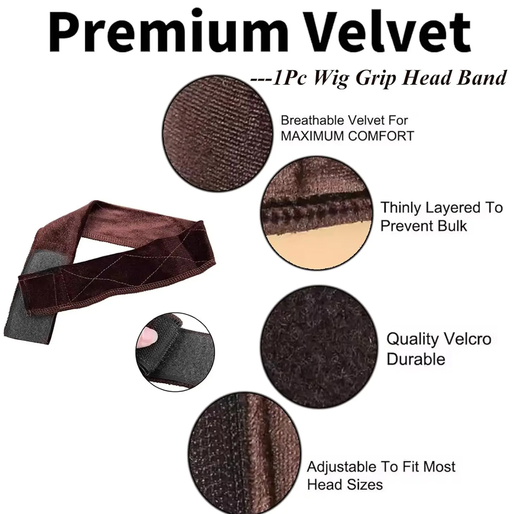 Wig Grip Bands and Dome Mesh W - Christmas Stocking Hanging reseña y precio