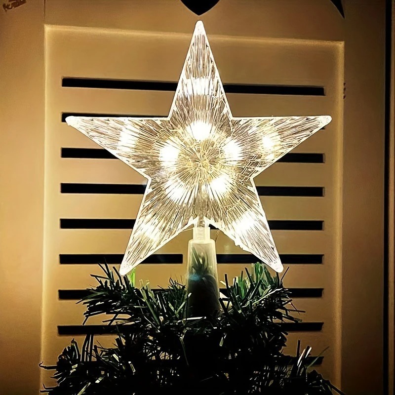 15cm Christmas Decoration Glow - Star Tree Topper reseña y precio