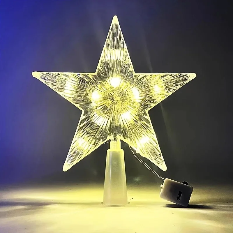 15cm Christmas Decoration Glow - Star Tree Topper reseña y precio