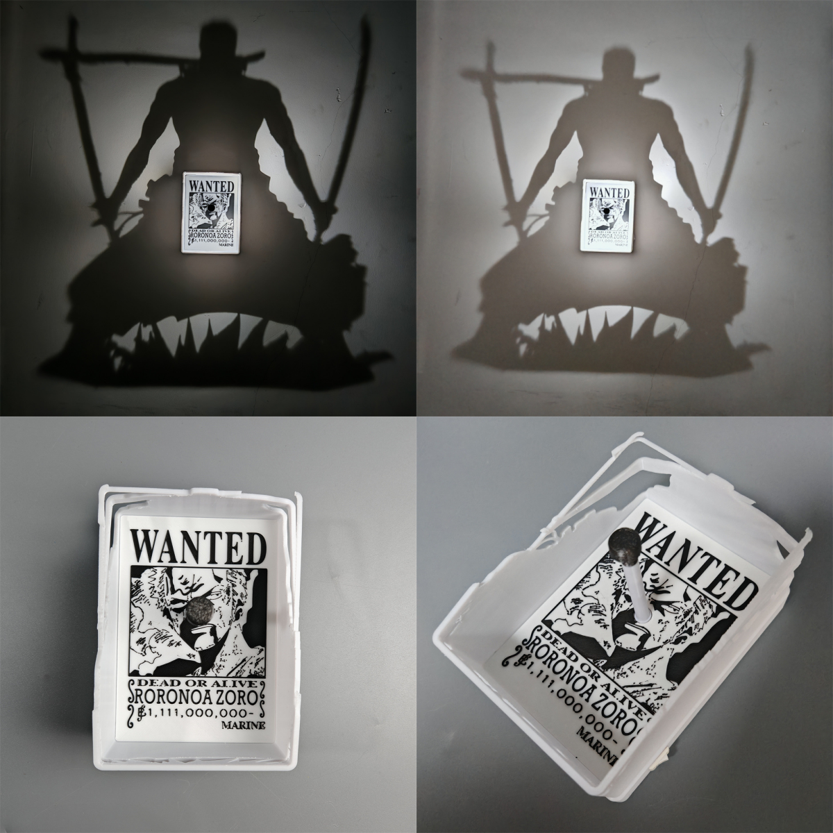 One Piece Luffy Zoro Shadow Li - Ornament Ball Set reseña y precio