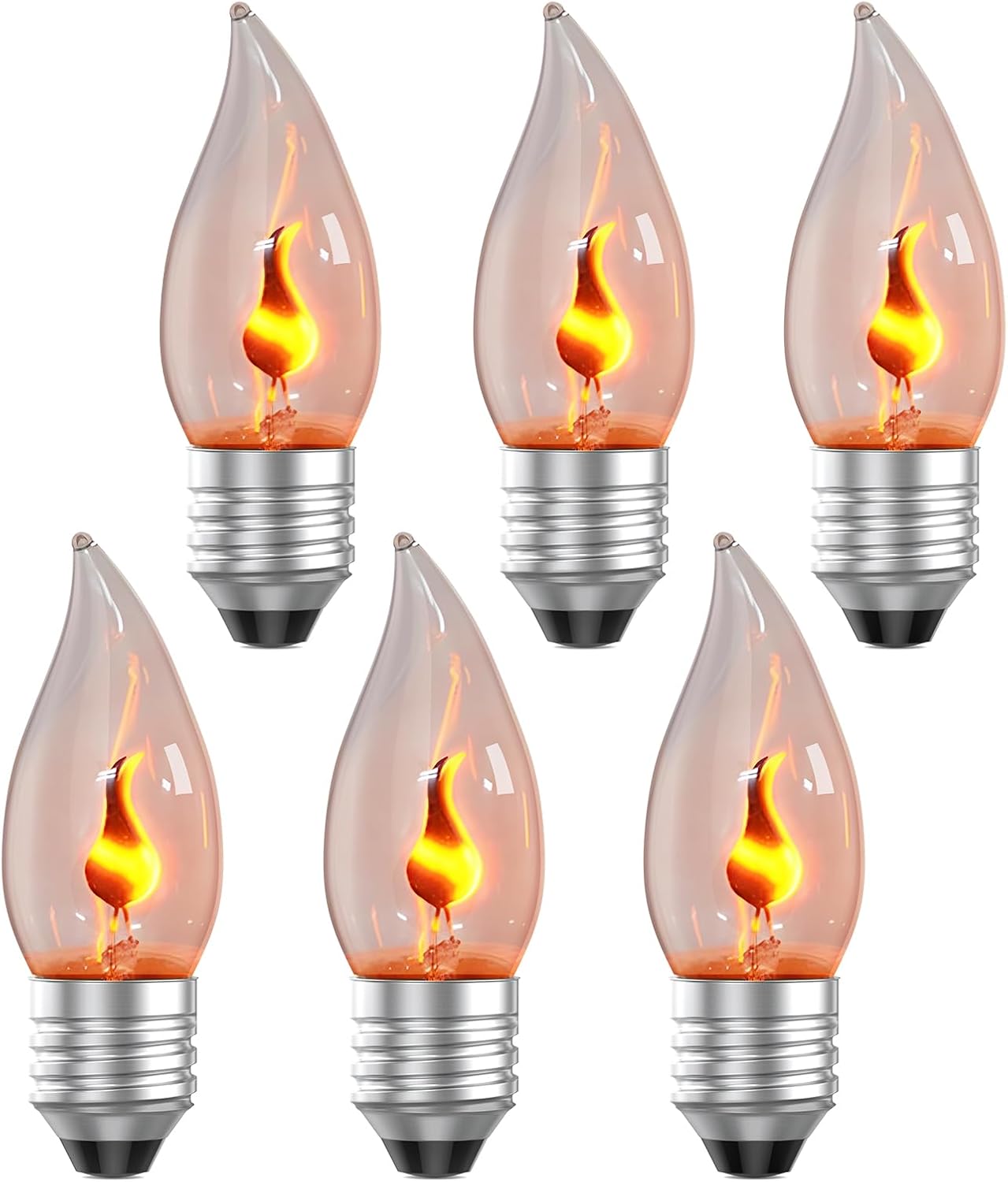 E26 Flame Light Bulbs, Flicker - Christmas Lights Outdoor reseña y precio