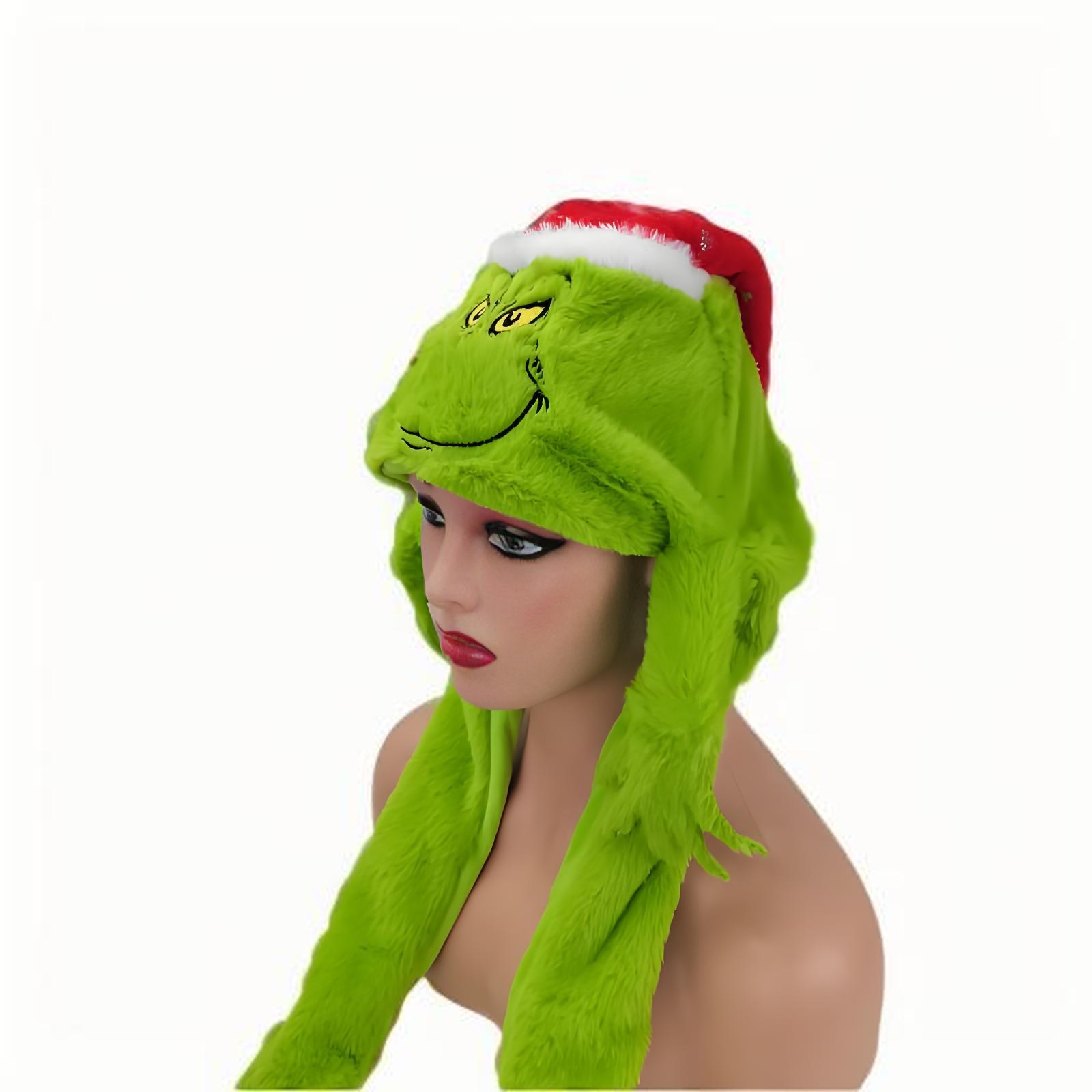 Plush Grincese Hat Cap Scarf C - Santa Hat Plush reseña y precio