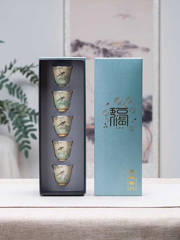 Handmade Silver Wrapped Porcel - Gift Box Wrap Set reseña y precio