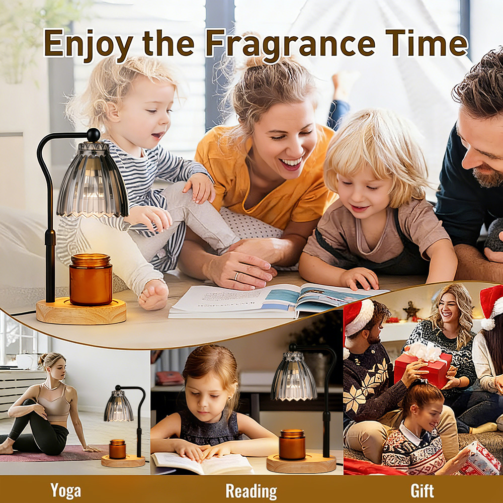 Candle Warmer Lamp with Timer  - Holiday Candle Set reseña y precio