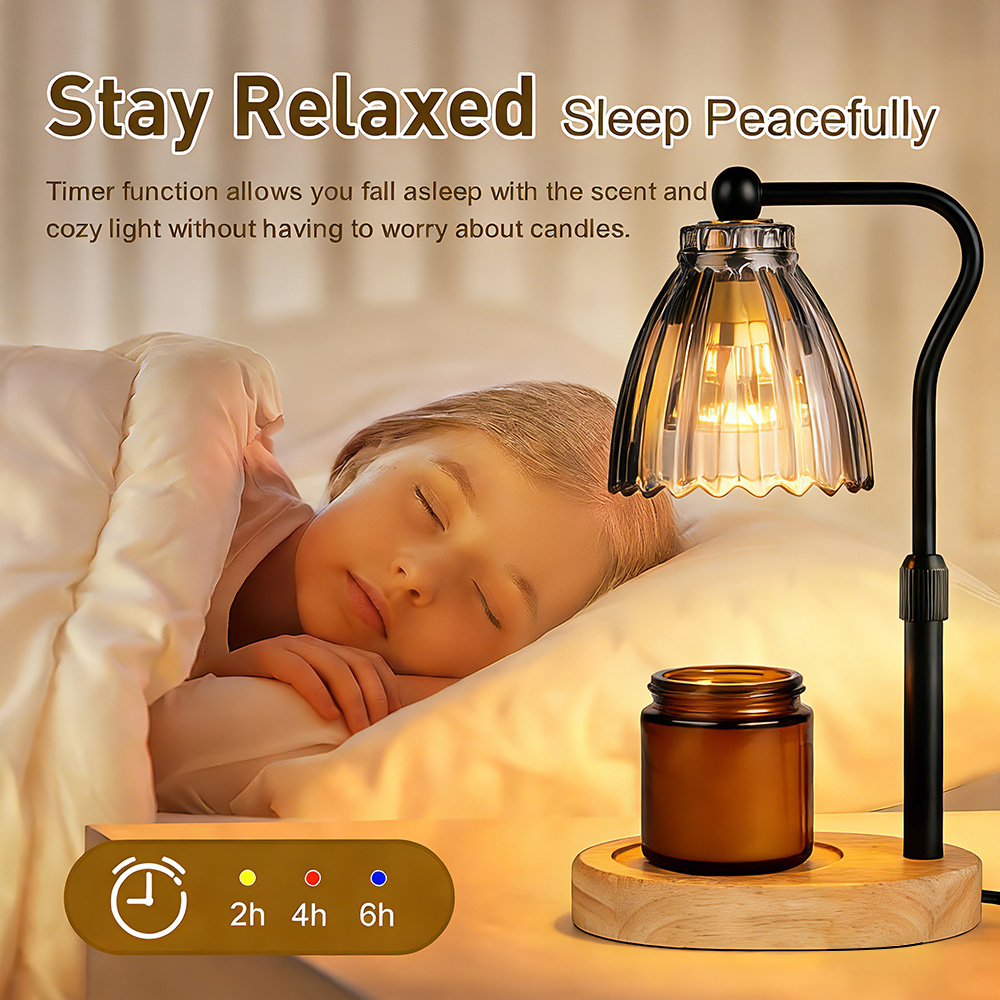 Candle Warmer Lamp with Timer  - Holiday Candle Set reseña y precio