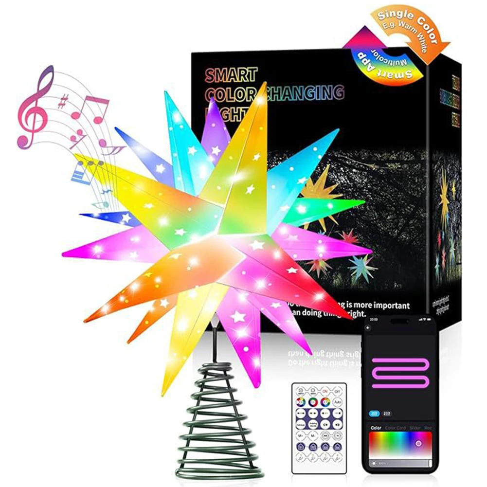 25/40/50/60CM Christmas Star L - Star Tree Topper reseña y precio