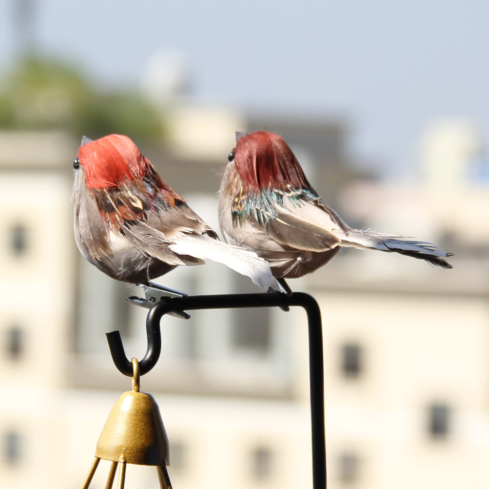 2Pcs Hot Feather Bird Imitatio - Christmas Tree Artificial reseña y precio