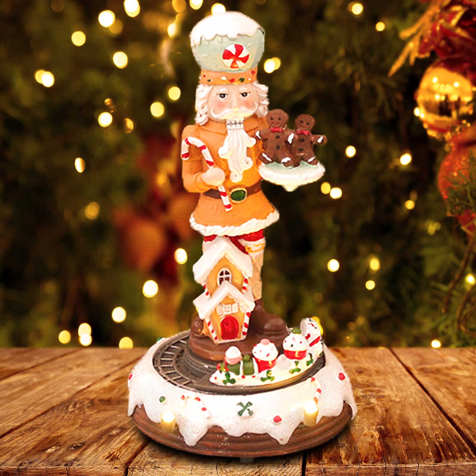 Christmas Gingerbread Nutcrack - Nutcracker Figurine reseña y precio