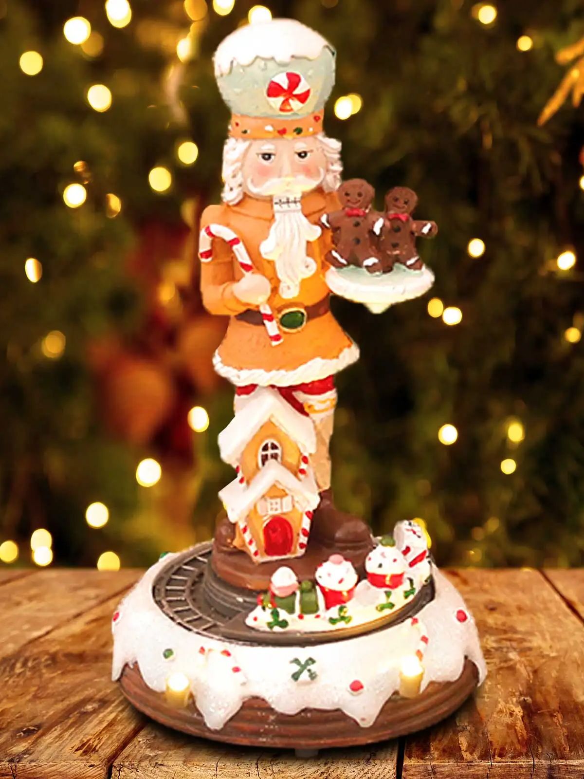 Christmas Gingerbread Nutcrack - Nutcracker Figurine reseña y precio