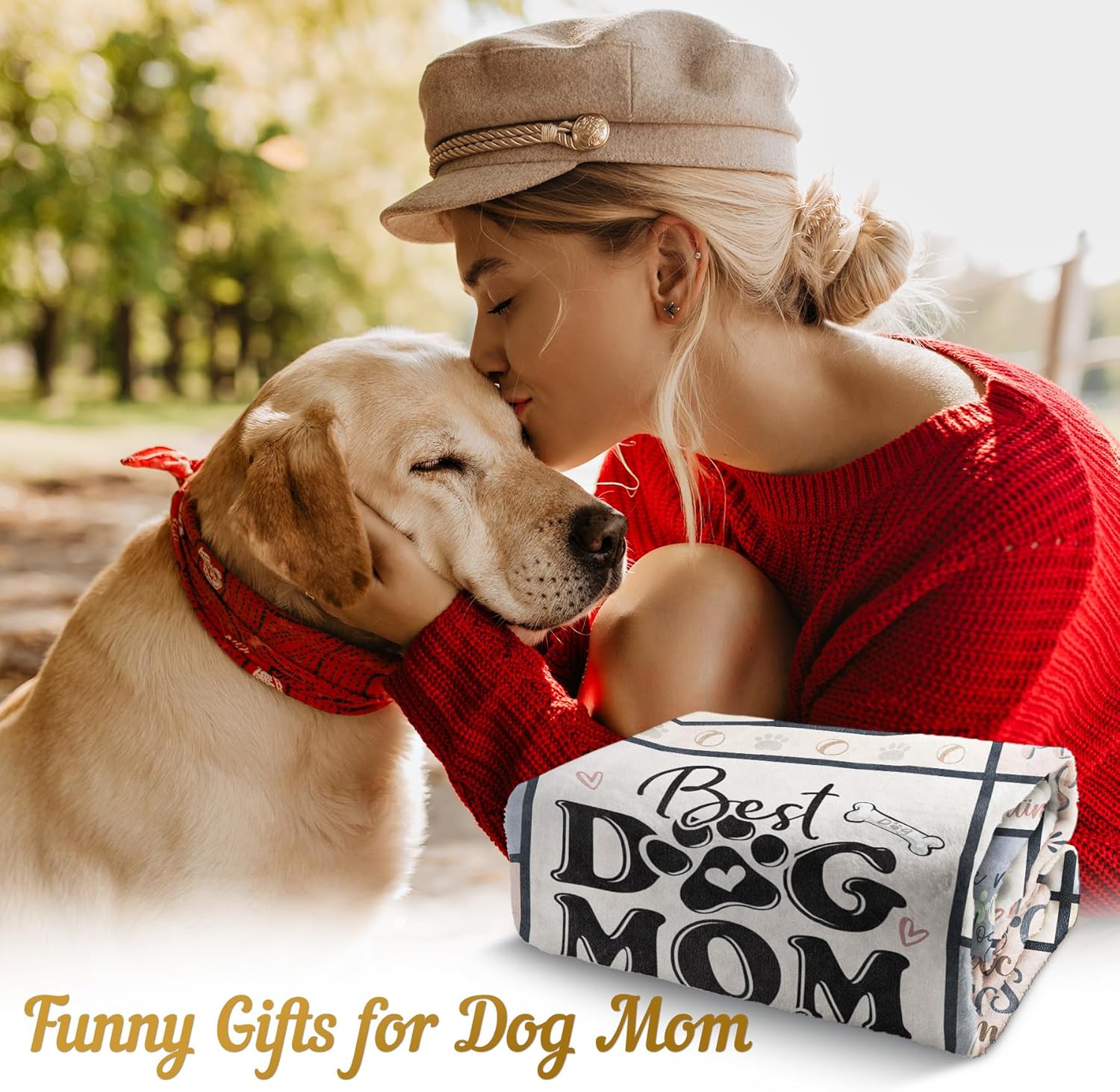 Best Dog Mom Blanket – Cozy Th - Christmas Throw Blanket reseña y precio