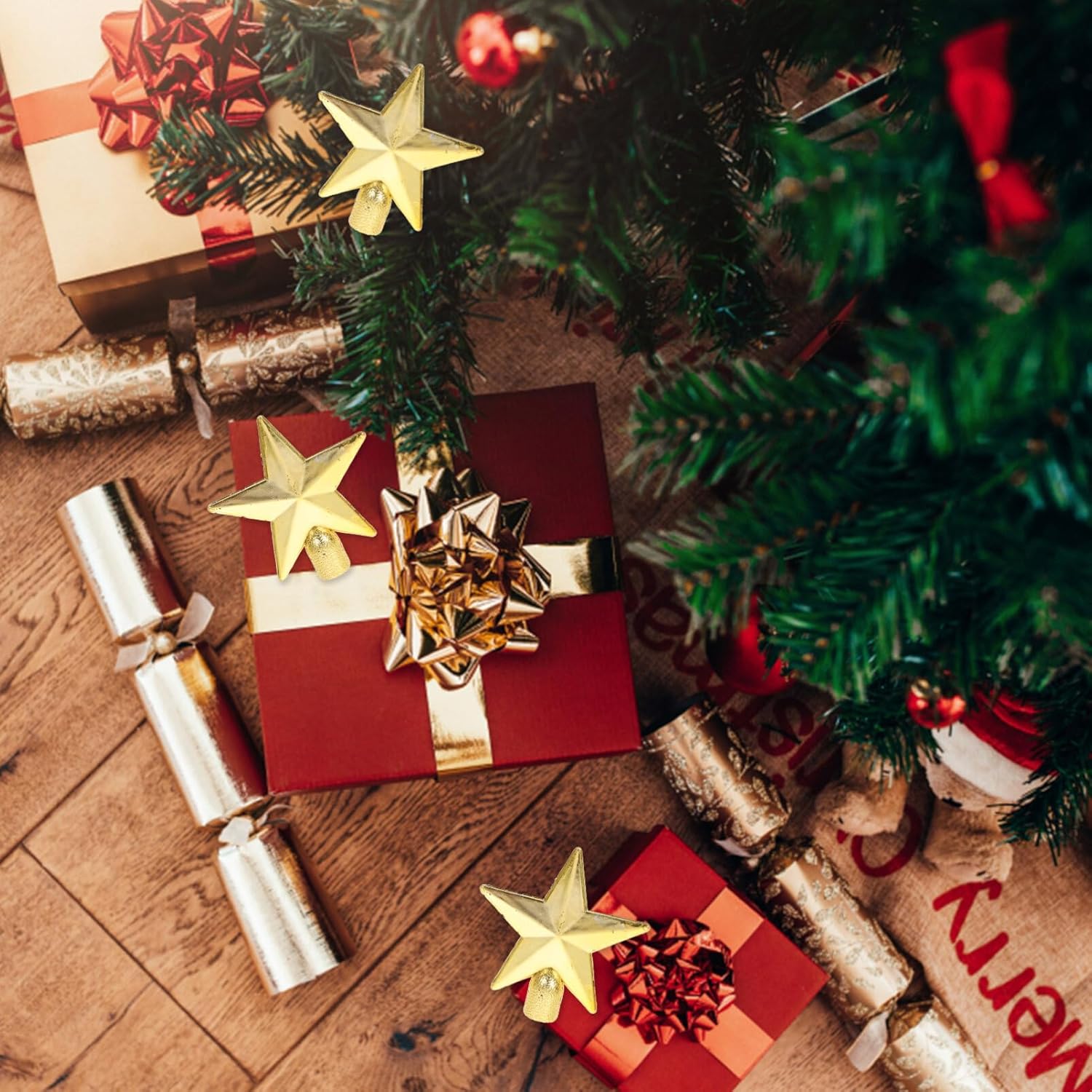 Mini Christmas Tree Topper Sma - Star Tree Topper reseña y precio